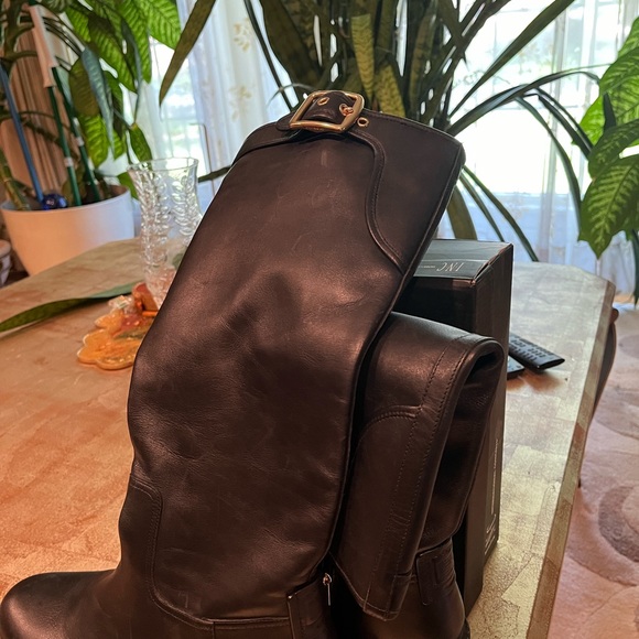 Beautiful coach leather riding boots sz10 - Picture 2 of 7